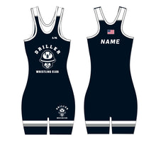 Driller Wrestling Club Women's Singlet - Navy - 5KounT